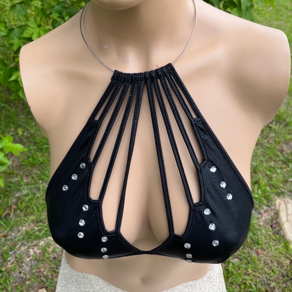 Vintage Hey Baby of California Dance/Club/Swim Top - Picture 6 of 10